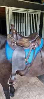 Rando Westernzadel 16" (westernmaat) zitmaat 17,5 Engels., Ophalen of Verzenden, Gebruikt, Western