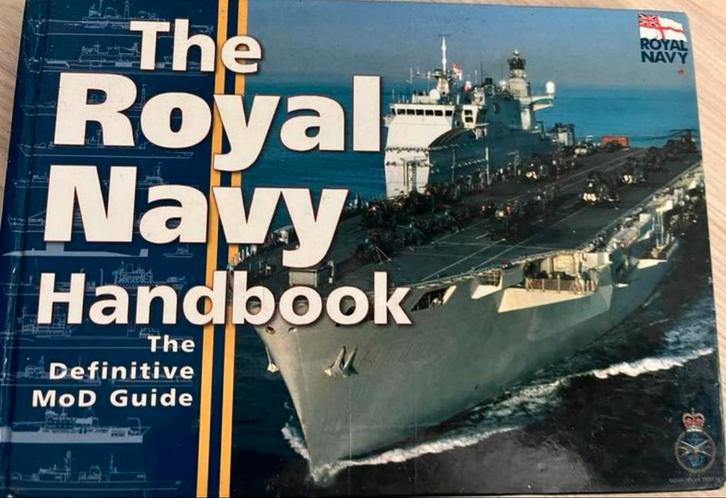 THE ROYAL NAVY HANDBOOK, Verzamelen, Scheepvaart, Zo goed als nieuw, Boek of Tijdschrift, Ophalen of Verzenden