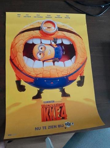 Dispicable Me 4 poster. Verschrikkelijke Ikke 4. Minions. beschikbaar voor biedingen