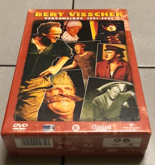 Bert visscher verzamelbox 1991-2005 nieuw in verpakking, Cd's en Dvd's, Dvd's | Cabaret en Sketches, Nieuw in verpakking, Stand-up of Theatershow