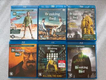 Blu Ray Beeaking Bad Season/Seizoen 1, 2, 3, 4, 5 en 6 beschikbaar voor biedingen