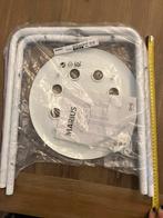 Kruk Marius (3 stuks, wit, ongebruikt), Ophalen, Nieuw, Staal