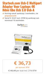 Startech Usb-C Multiport Adapter, Laptop, Startech, Startech, Ophalen of Verzenden