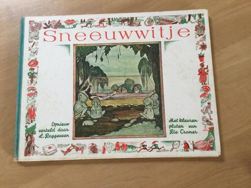 Sneeuwwitje  Uitgave 1937  met platen van Rie Cramer, Boeken, Prentenboeken en Plaatjesalbums, Zo goed als nieuw, Ophalen of Verzenden