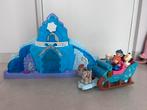 Fisher Price Little People Frozen kasteel en slee, Ophalen, Gebruikt, Speelset