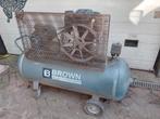 Defecte brown compressor 270 liter, Doe-het-zelf en Verbouw, Compressors, 100 liter of meer, Ophalen, Gebruikt, 6 tot 10 bar
