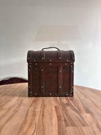 Houten Schatkist / Opbergkist, Huis en Inrichting, Woonaccessoires | Kisten, Ophalen, Zo goed als nieuw, 50 tot 100 cm, Minder dan 50 cm