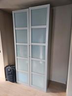 Kledingkast grijs, Huis en Inrichting, Ophalen, Gebruikt, 50 tot 75 cm, 200 cm of meer