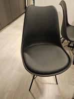 Eet tafelstoelen, Huis en Inrichting, Ophalen, Nieuw, Zwart, Vier