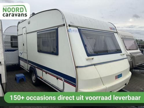 WILK STERN 420 ENKELE BEDDEN + VOORTENT + LUIFEL +EINDKEUKEN, Caravans en Kamperen, Caravans, Bedrijf, tot en met 2, 750 - 1000 kg