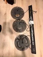 Mooie chericoni hanglamp met 3 lampen, Ophalen of Verzenden, Zo goed als nieuw, Metaal, 50 tot 75 cm