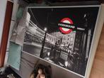 Ikea print Underground, Huis en Inrichting, Woonaccessoires | Schilderijen, Tekeningen en Foto's, Ophalen, Minder dan 50 cm, Minder dan 50 cm
