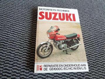 Suzuki GS-1000 Vraagbaak Werkplaatshandboek NL - NIEUW beschikbaar voor biedingen