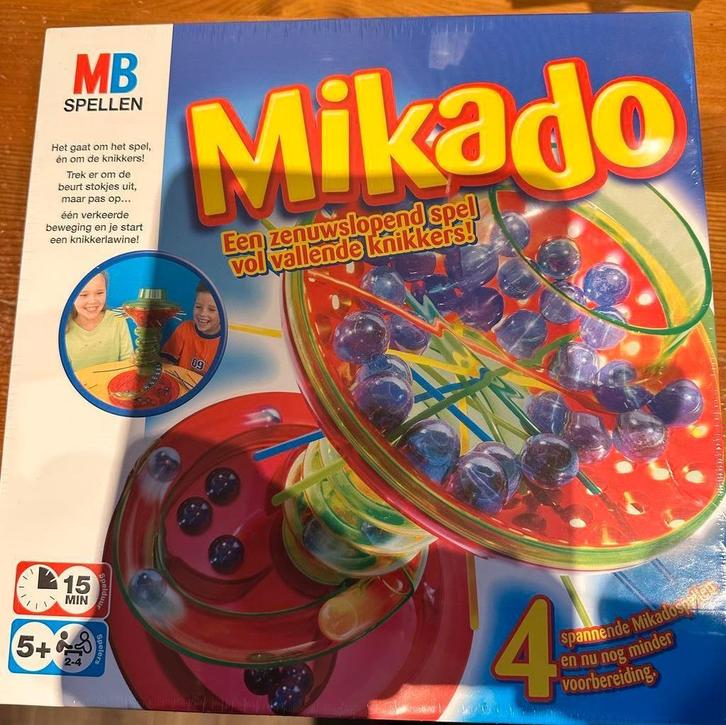 Mikado, Hobby en Vrije tijd, Gezelschapsspellen | Bordspellen, Nieuw, Ophalen of Verzenden