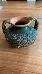 Vaasje kärntner handarbeit- Thomas Perdacher . Keramiek, Ophalen of Verzenden, Overige kleuren, Aardewerk of Porselein, Minder dan 50 cm