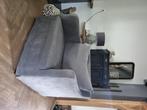 Grijze landelijke bank & loveseat te koop!, Ophalen, Gebruikt, Driepersoons, 75 tot 100 cm