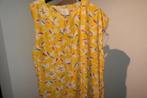 Essentiel Antwerp gele zijde jurk in kleuren print mt 40, Maat 38/40 (M), Verzenden, Geel, Zo goed als nieuw