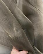 50% korting taupe vitrages op maat, Bruin, C, 200 cm of meer, C