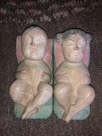 Vintage chinese houten beeldjes, Antiek en Kunst, Ophalen of Verzenden