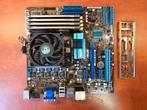 Asus M4A88T-M/USB3 Met Amd PHENOM II X6 1055T 6 Core en 16GB, Gebruikt, DDR3, Ophalen of Verzenden, Socket AM3