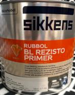 Sikkens Rubbol BL Rezisto Primer 2.5L ral 3005, Overige kleuren, Nieuw, Ophalen of Verzenden, Verf