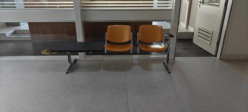 Castelli DSC 106 wachtbank met tafel, Huis en Inrichting, Stoelen, Zo goed als nieuw, Twee, Hout, Metaal, Overige kleuren, Ophalen