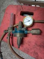 Reduceerventiel/drukregelaar lasapparaat mig/mag, Doe-het-zelf en Verbouw, Ophalen of Verzenden, Gebruikt, Co2
