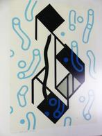 Abstract werk (Rien Halters), Ophalen