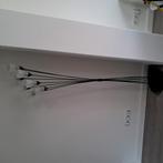 Vloerlamp(dimbaar) met glazen kelkjes, Huis en Inrichting, Ophalen, Zo goed als nieuw, 150 tot 200 cm