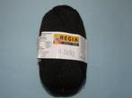 Nieuwe bol Regia 4-draads sokkenwol zwart 50 gram, Hobby en Vrije tijd, Breien en Haken, Ophalen of Verzenden, Nieuw, Breien of Haken