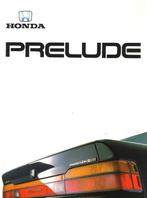 Brochure Honda Prelude 1987, Gelezen, Honda, Ophalen of Verzenden