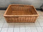 Grote rieten mand, Huis en Inrichting, Woonaccessoires | Kisten, Overige materialen, Gebruikt, 50 tot 100 cm, Ophalen of Verzenden