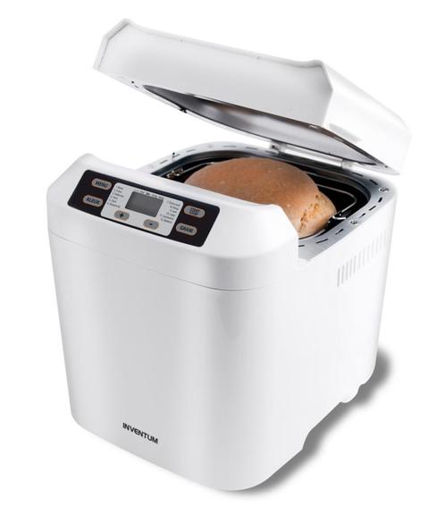 Inventum broodbakmachine BM60, Witgoed en Apparatuur, Broodbakmachines, Zo goed als nieuw, Met timer, 800 tot 1200 gram deeg, Kijkvenster