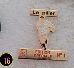 Le Pilier Pin - Rugby, Verzenden, Zo goed als nieuw, Sport, Speldje of Pin
