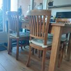 Teak Eetkamerstoelen - Stevig & Kwaliteit, Gebruikt, Bruin, Klassiek, Ophalen of Verzenden