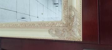 Mooie  geslepen Spiegel met Sierlijke Lijst 30 euro  beschikbaar voor biedingen