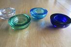 4 IITTALA balloo waxinelicht houders, Ophalen of Verzenden, Glas