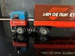Tekno Volvo F12 Jan de Rijk met 3 asser huif izgst, Ophalen of Verzenden, Zo goed als nieuw, Bus of Vrachtwagen, Tekno