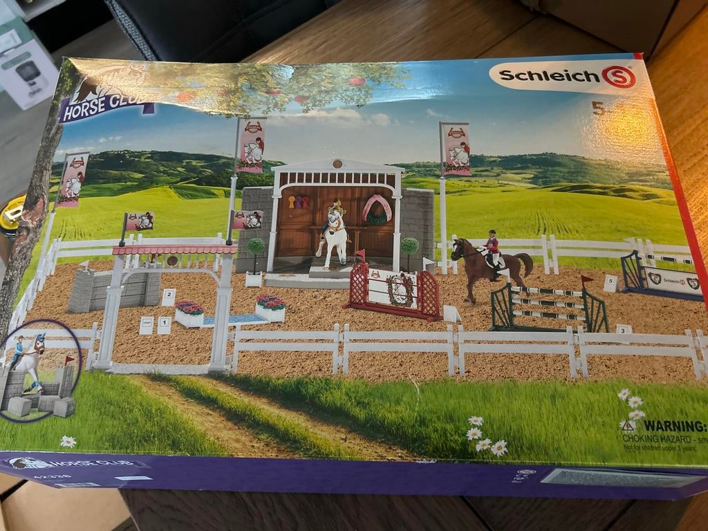 Schleich 42338 Paardenclub, Ophalen of Verzenden, Zo goed als nieuw, Complete set