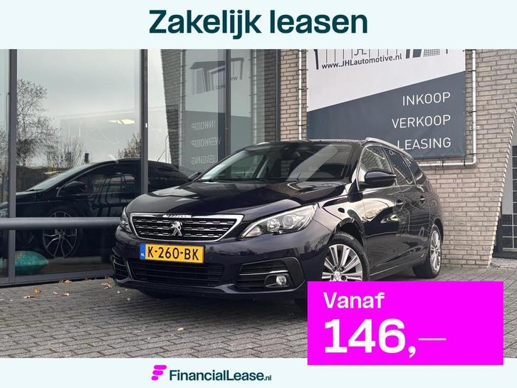 Peugeot 308 SW 1.2 PureTech*ECC*PANO*NAVI*CAM*HAAK*CRUISE*, Auto's, Peugeot, Bedrijf, Lease, Financial lease, ABS, Airbags, Airconditioning