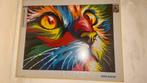 Trippy Cat, Antiek en Kunst, Kunst | Schilderijen | Abstract, Ophalen of Verzenden