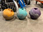 Reebok grip medicine gewicht fitness bal ballen 6-7-8 kg, Gebruikt, Grip ballen, 6-7-8 kg, Ophalen of Verzenden