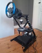 Race stuur set voor ps3 ps4 en ps5, Spelcomputers en Games, Spelcomputers | Sony PlayStation Consoles | Accessoires, Ophalen, Zo goed als nieuw