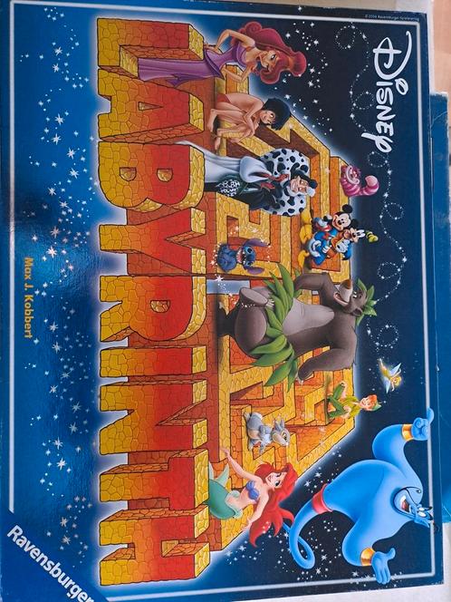 Disney Labyrint - Ravensburger - Compleet, Hobby en Vrije tijd, Gezelschapsspellen | Bordspellen, Zo goed als nieuw, Een of twee spelers