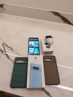 Google Pixel 8 Pro 256GB Blauw + Pixel Buds Pro + Hoesjes, Ophalen of Verzenden, Zo goed als nieuw, Zonder simlock, Zonder abonnement