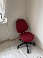 Bureaustoel op wieltjes - Rood, Gebruikt, Ophalen of Verzenden, Bureaustoel, Rood
