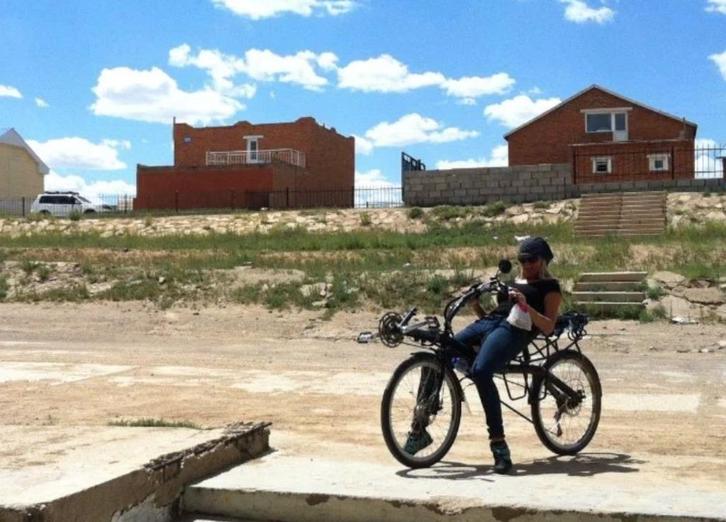 Ligfiets Challenge Seiran Zwart ideaal vr tochten, Fietsen en Brommers, Fietsen | Ligfietsen, Gebruikt, Challenge, Bovenstuur