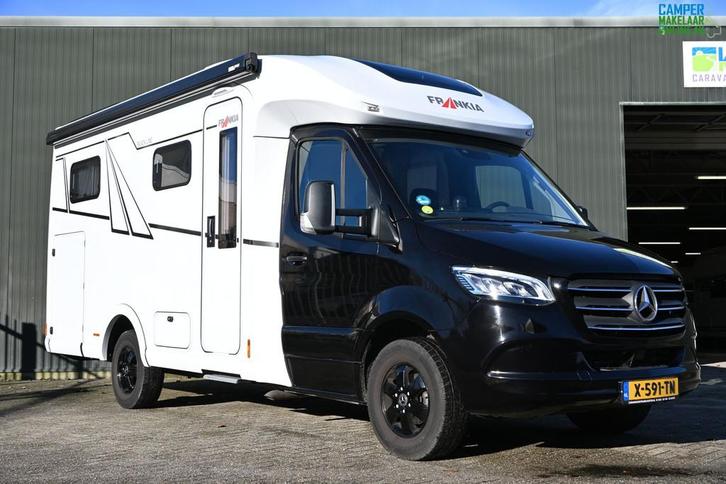 Frankia Neo MT 7 GDK Blackline |E&P|Luifel|AUT.|Enkbedden, Caravans en Kamperen, Campers, Bedrijf, tot en met 2, Half-integraal