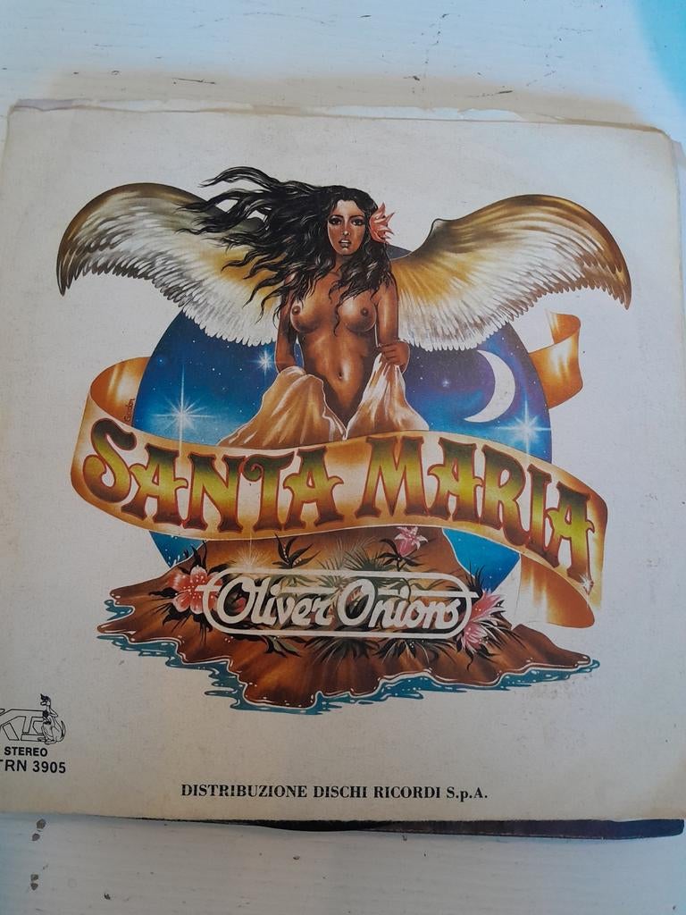 Oliver onions 7inch santamaria, Ophalen of Verzenden, Zo goed als nieuw, Pop