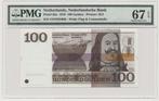 Nederland 100 Gulden 1970 Michiel de Ruyter PMG67 EPQ, Ophalen of Verzenden, 100 gulden, Los biljet